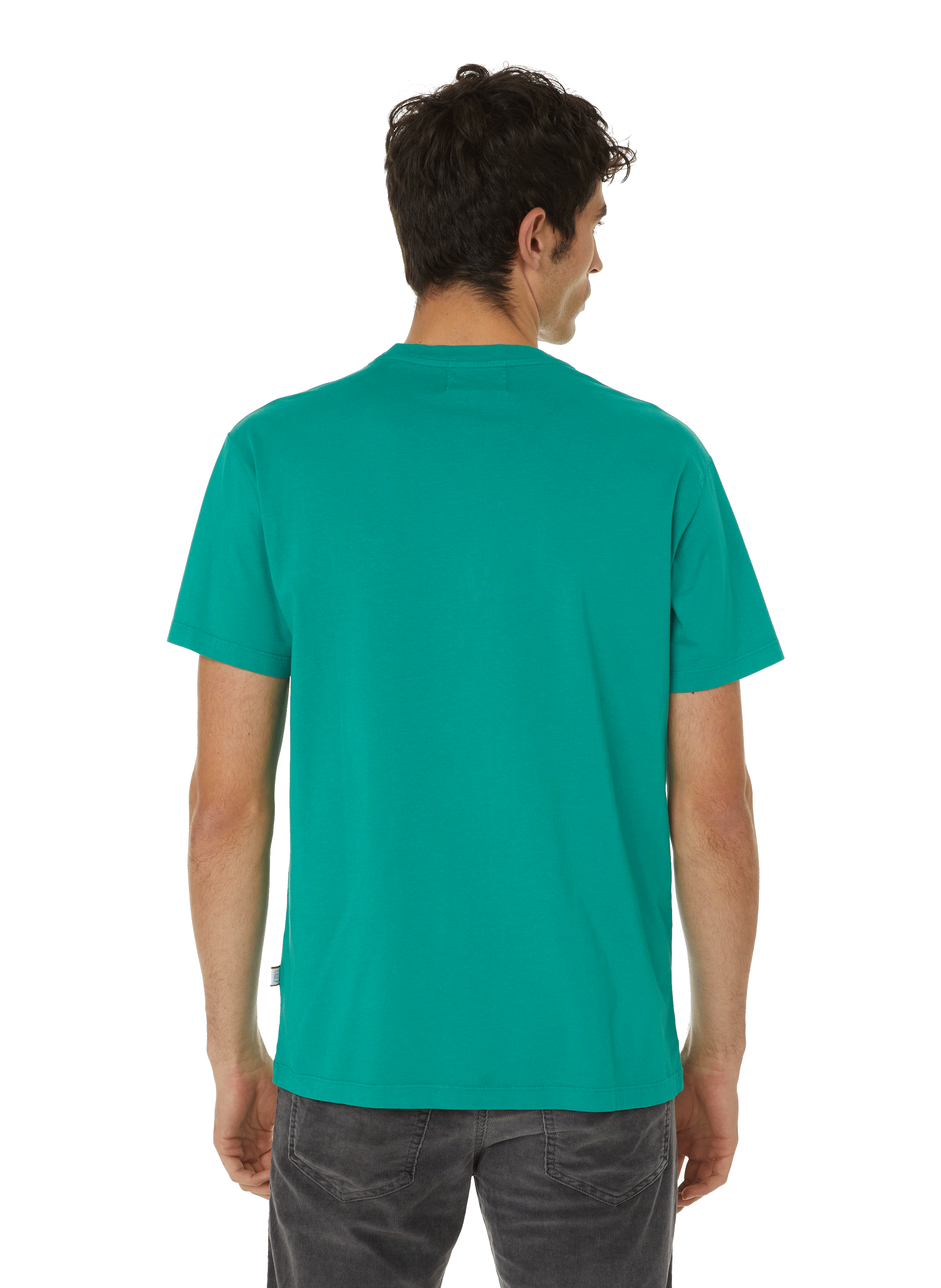 T-shirt Popincourt Be Good en coton organique MAISON LABICHE Vert