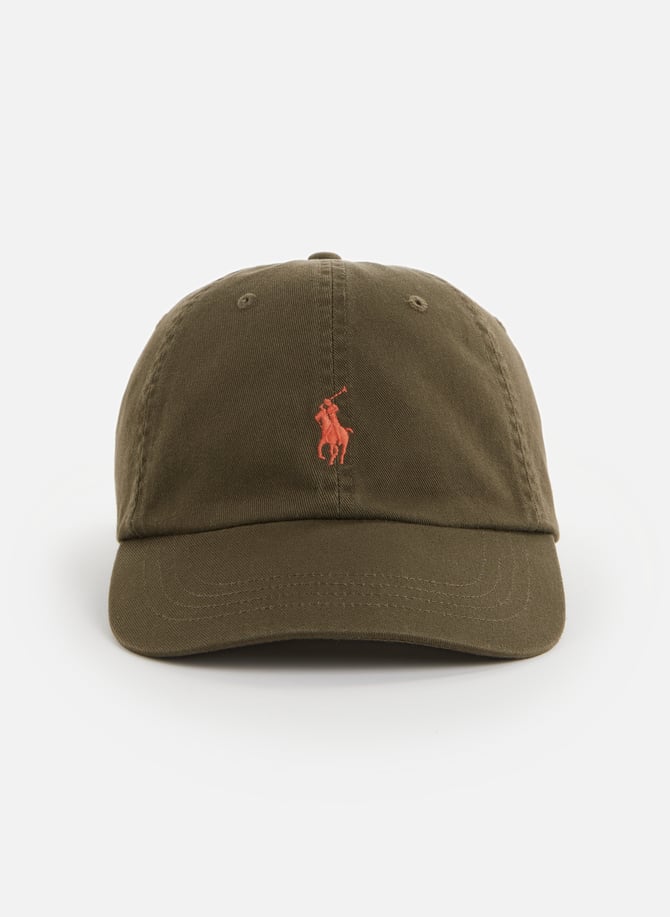 Casquette ralph lauren marron hot sale