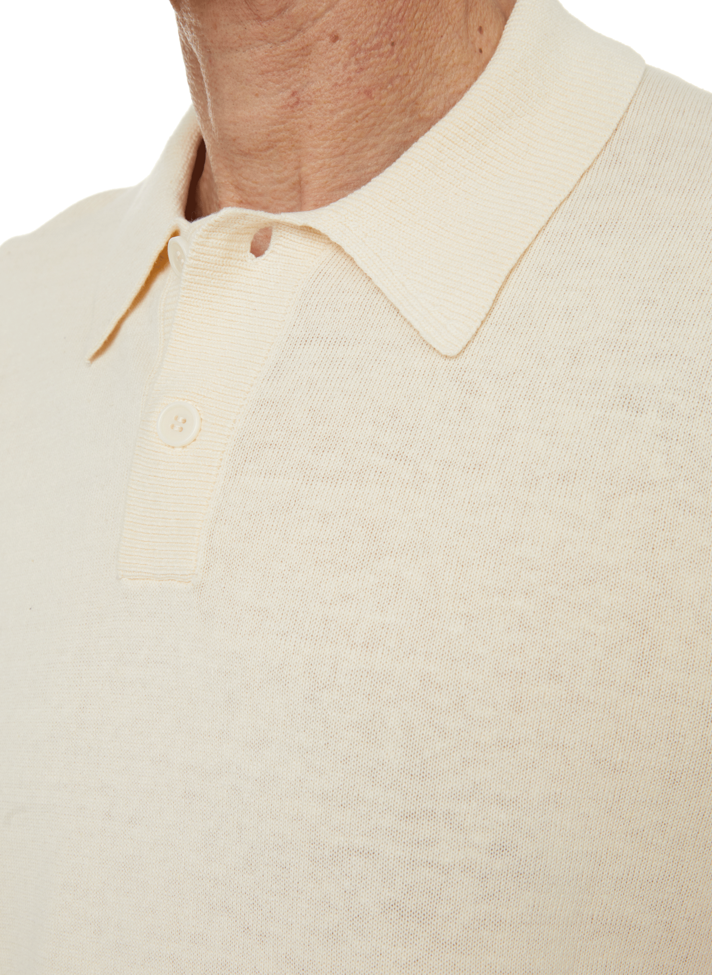 Polo en lin et coton SAISON 1865 Beige