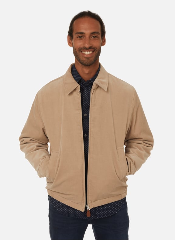 Padded 2025 corduroy jacket