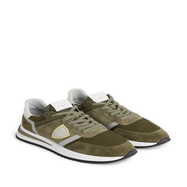 Philippe Model Tropez Leather Trainers In Green