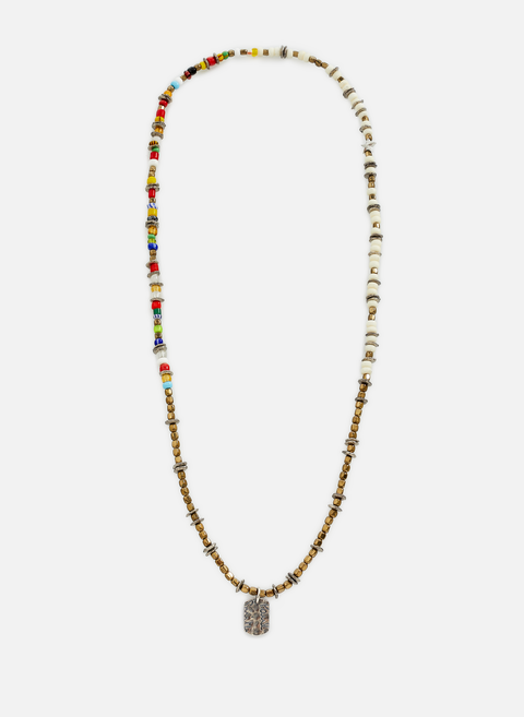 Multicolored beaded necklacesPAUL SMITH 