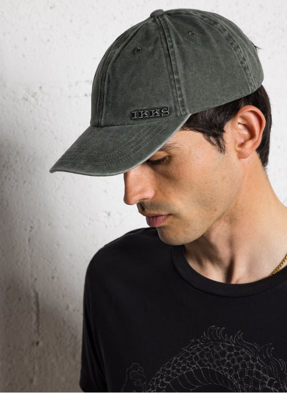 Casquette en coton Bleu by IKKS IKKS Casquette en coton Bleu