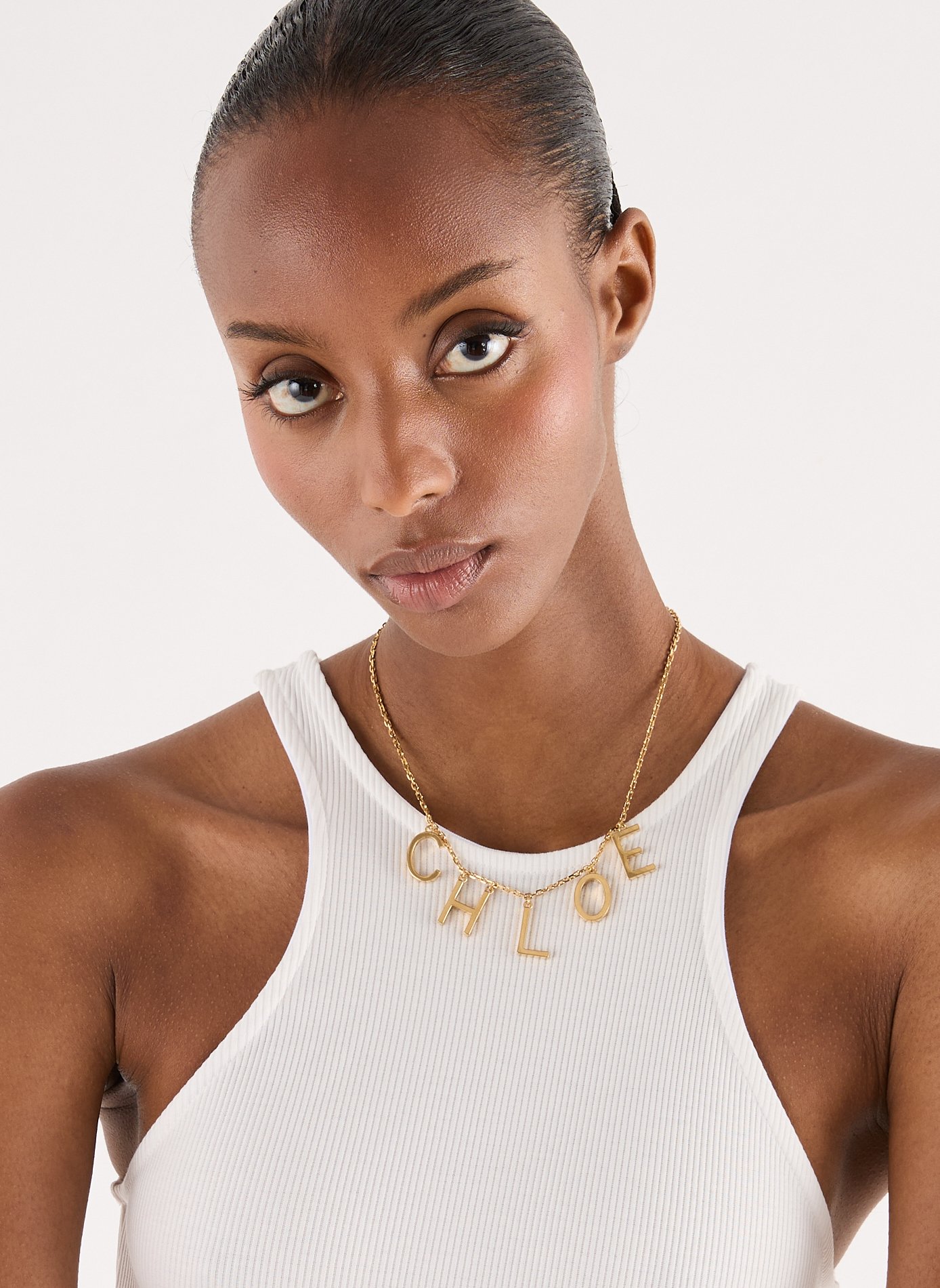 Collier The Chloé letters  CHLOÉ Doré