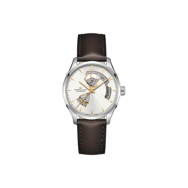 Montre automatique en cuir et acier inoxydable Montre automatique en cuir et acier inoxydable