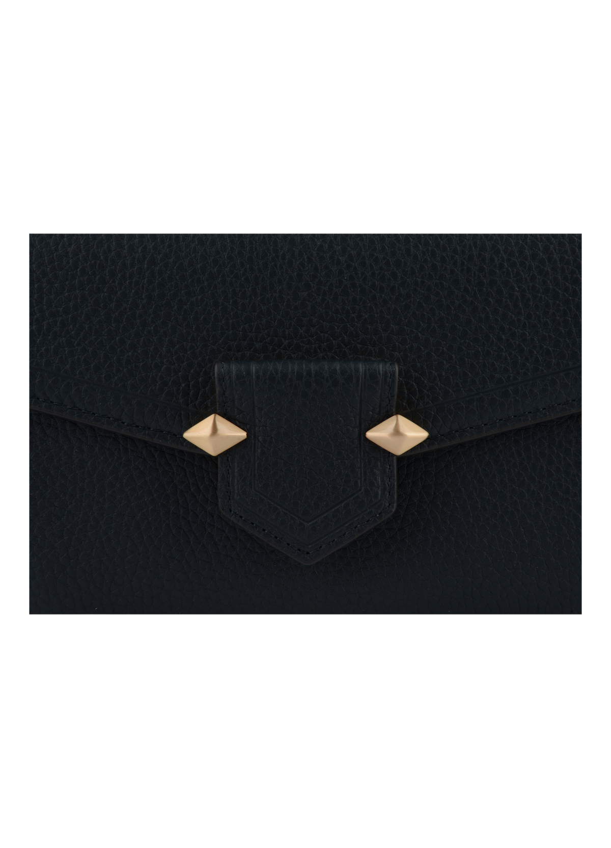 Sèvres | pochette en cuir de vachette Bleu