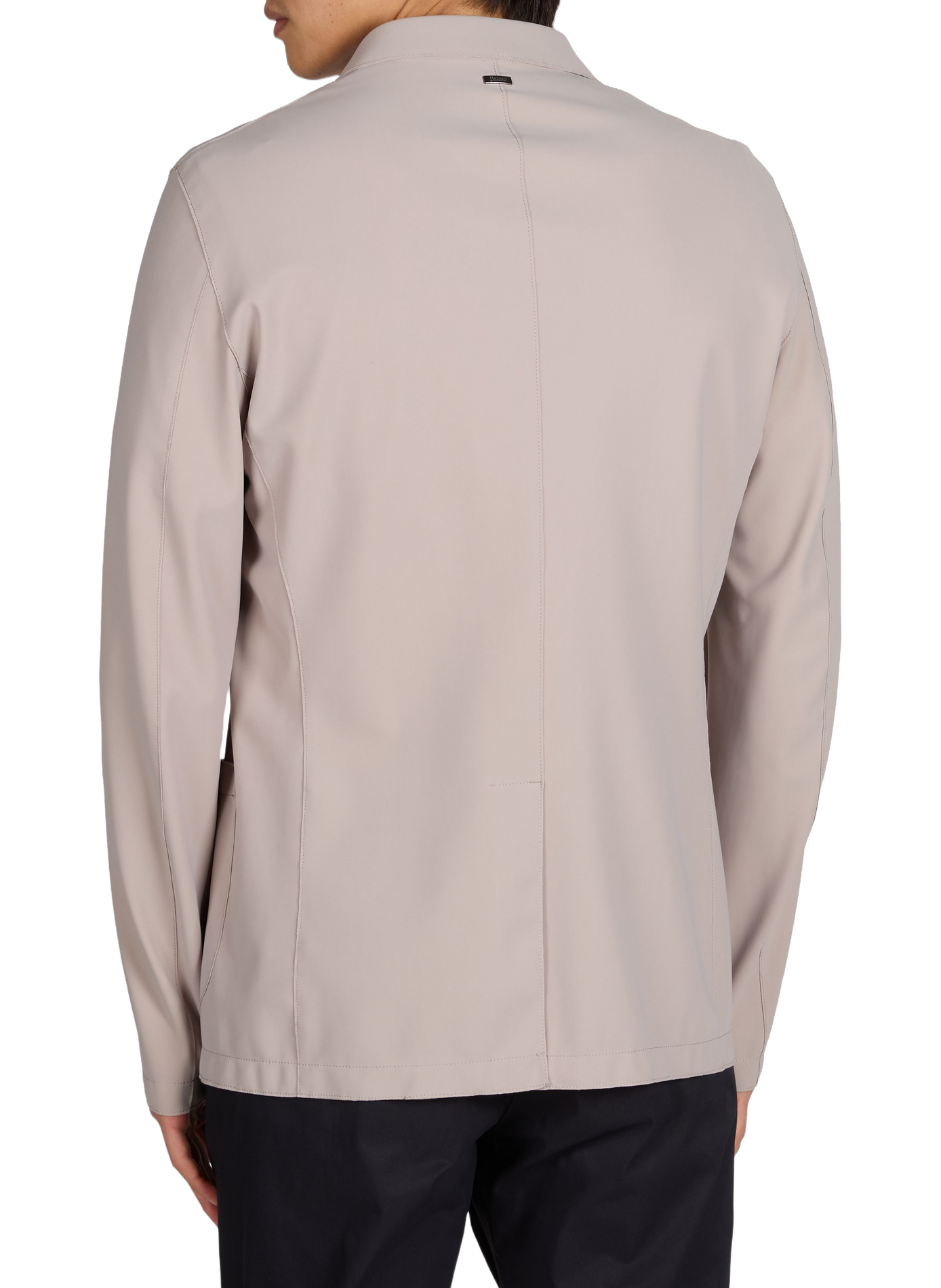 Blazer droite uni HERNO Gris