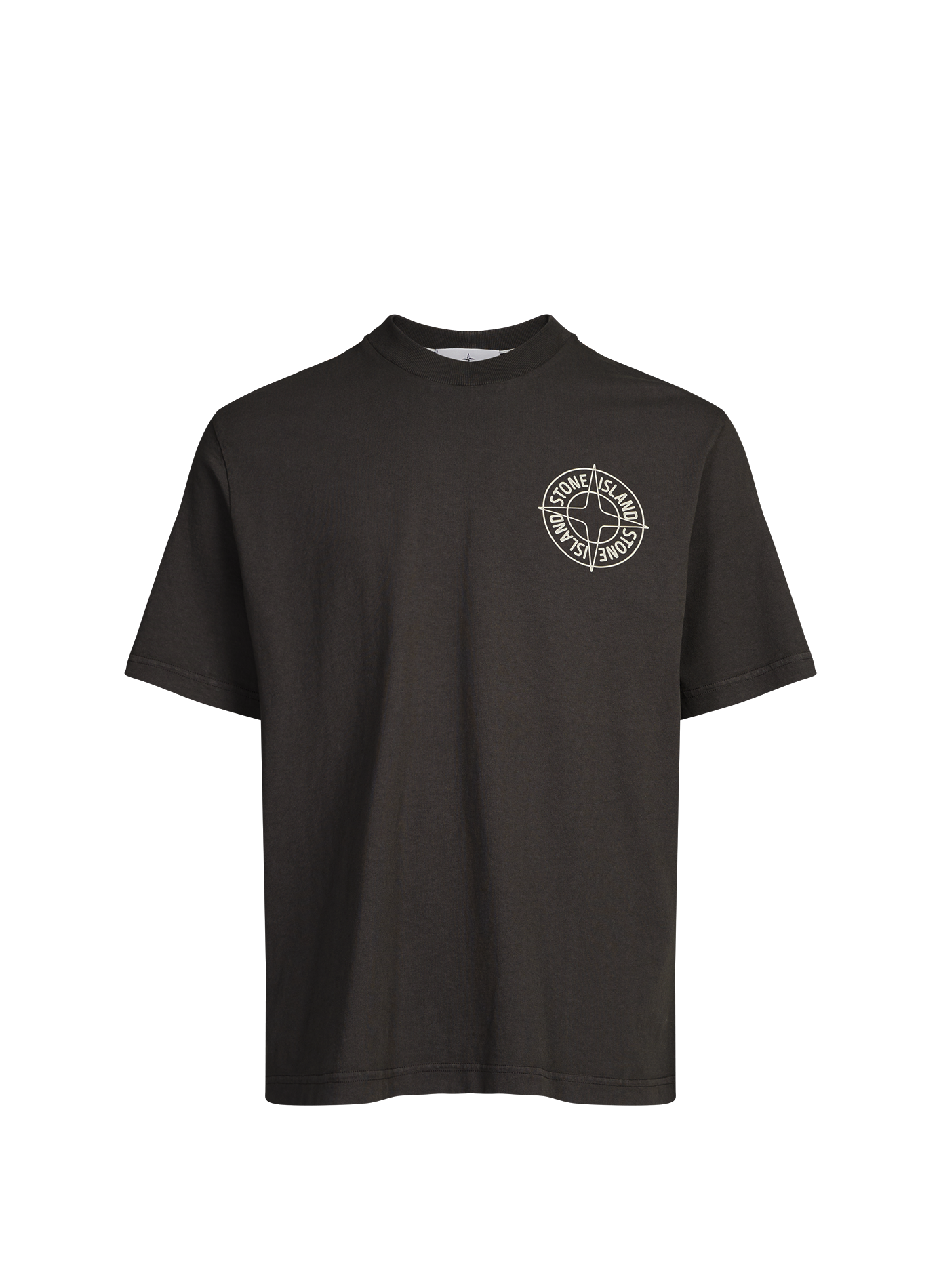 Printed T-shirt STONE ISLAND Grey