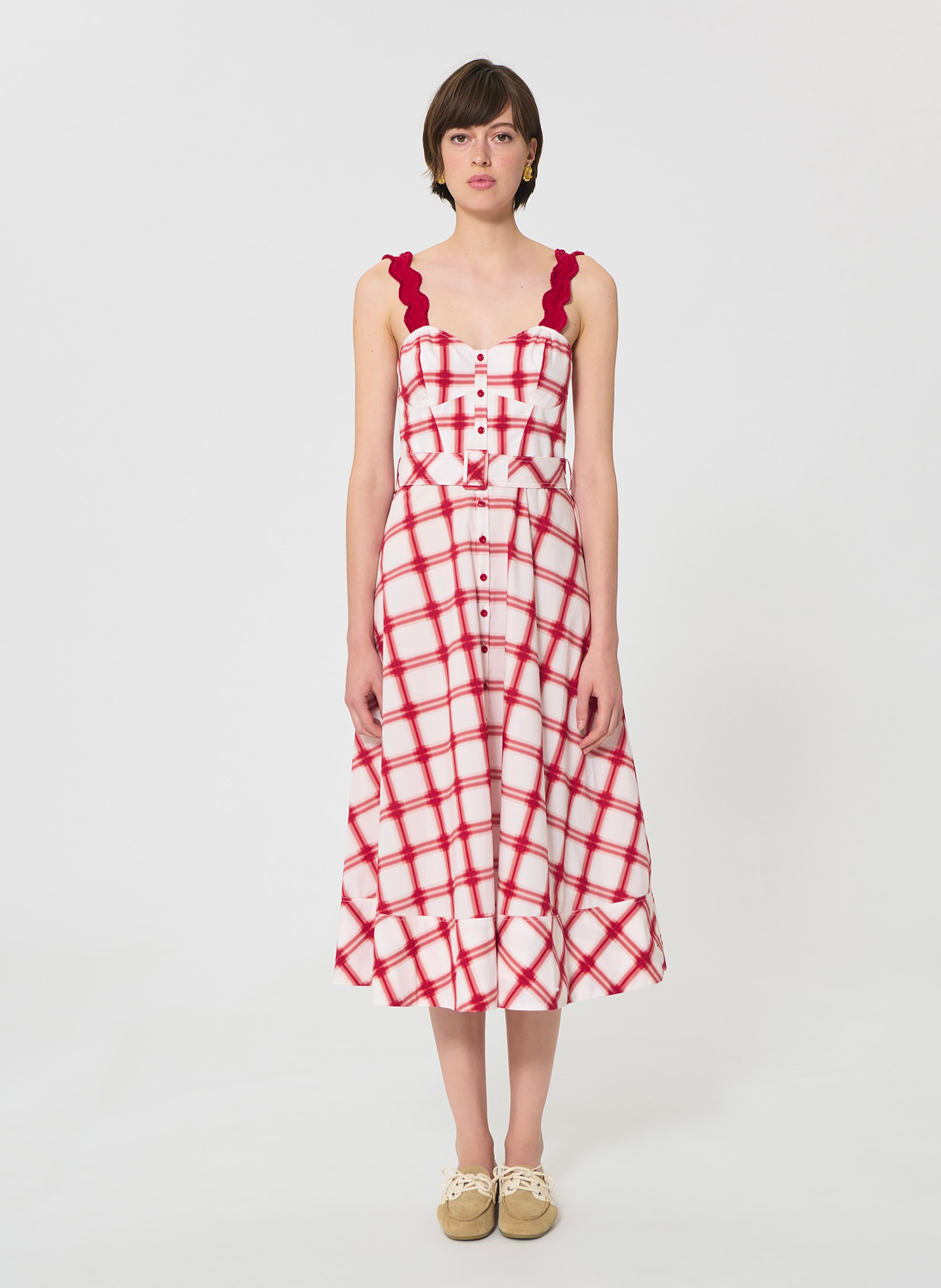 Robe raquelina TARA JARMON Rouge