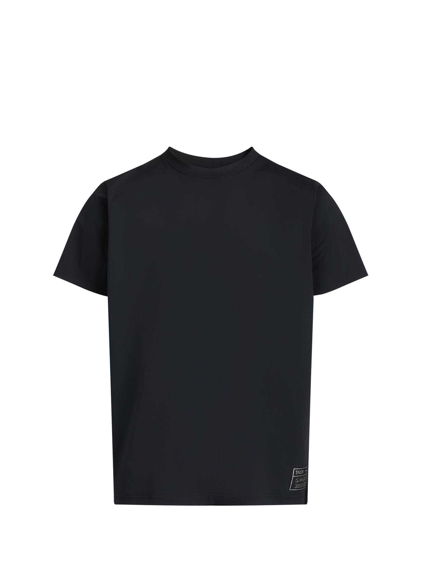 Solid modal t-shirt TAION Black