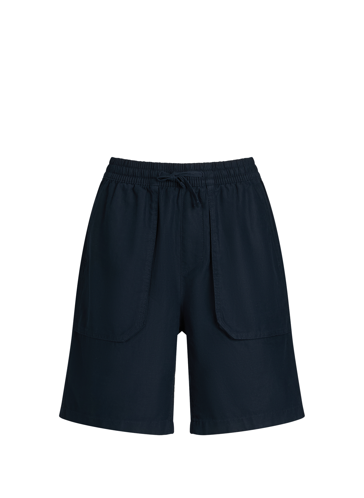 Short droit en lin et coton LYLE & SCOTT Bleu