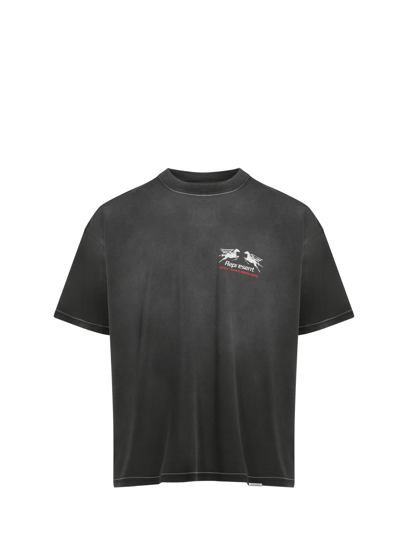 T-shirt imprimé en coton REPRESENT Gris