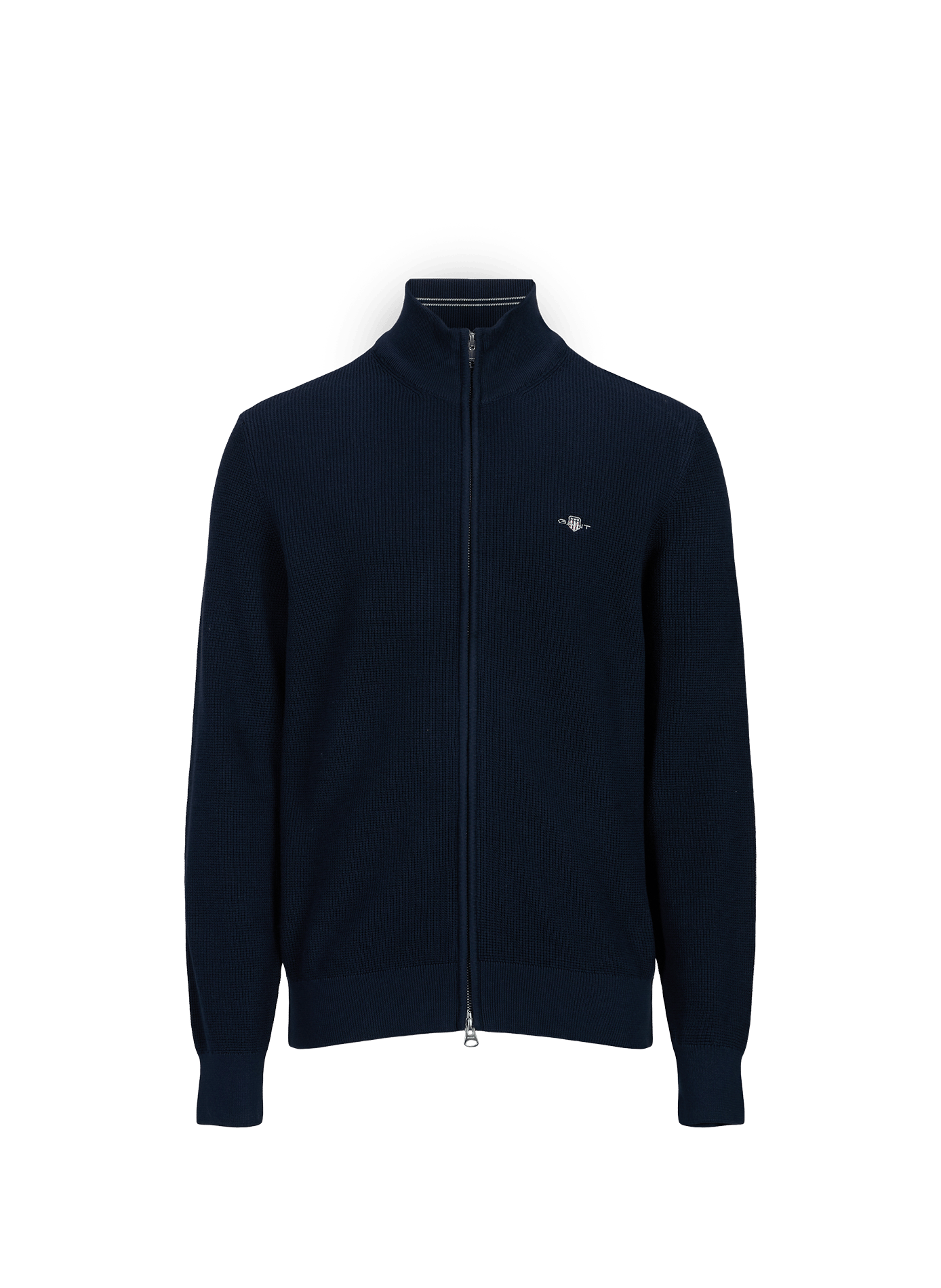 Gilet zippé en coton GANT Bleu