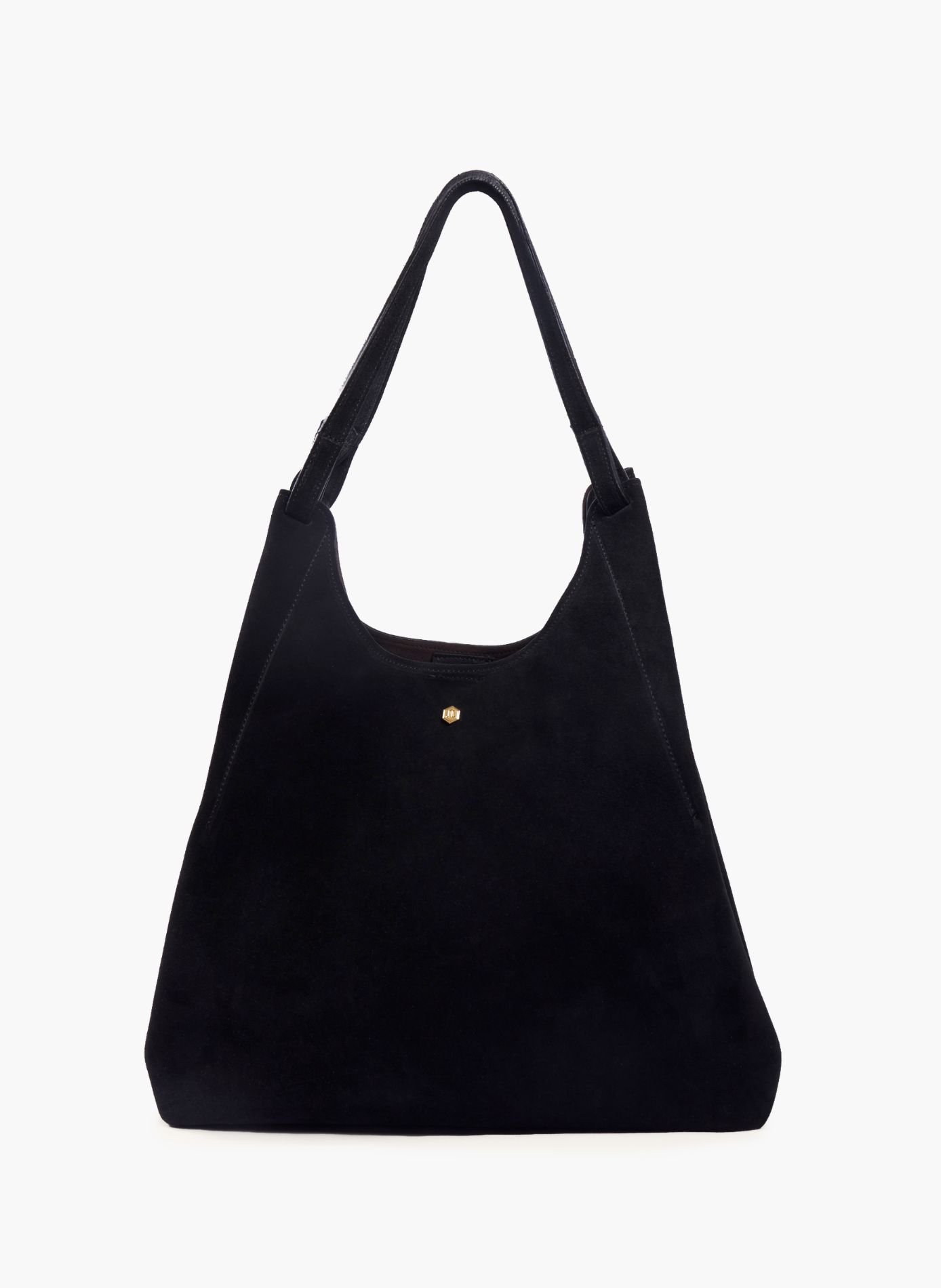 Sac cabas sybil cuir daim JULES & JENN Noir
