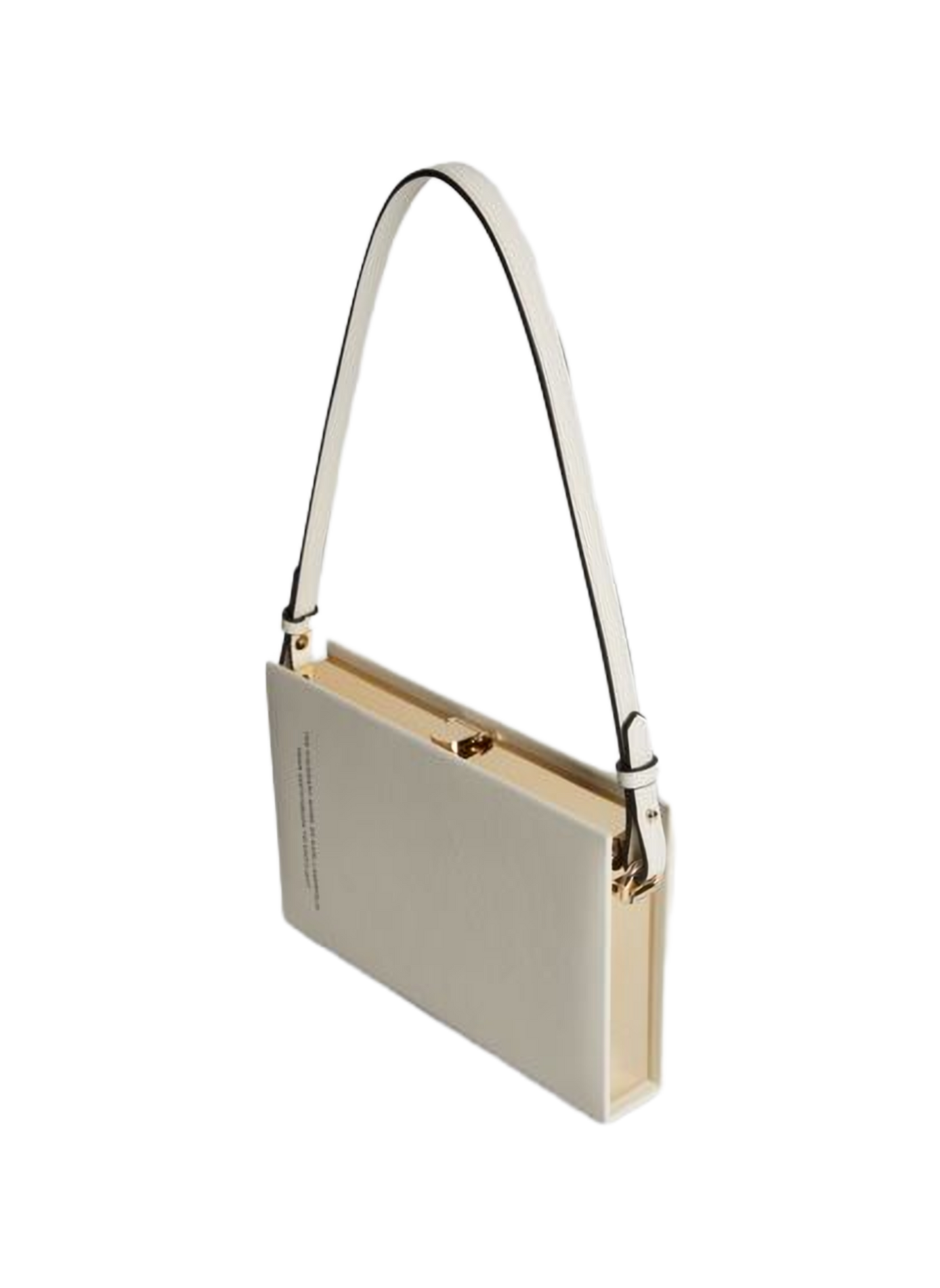 Printed minaudière bag K/ SOIREE BOOK BALLET KARL LAGERFELD Beige