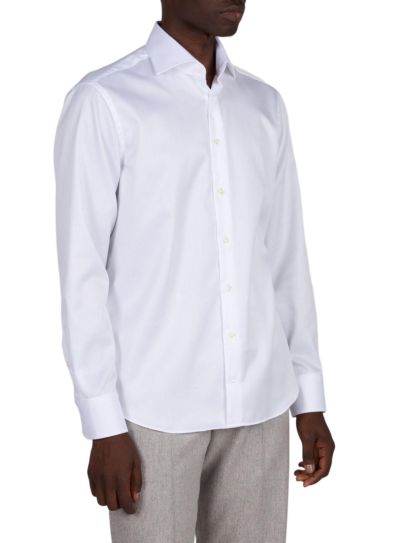 Fitted cotton Shirt VAN LAACK White