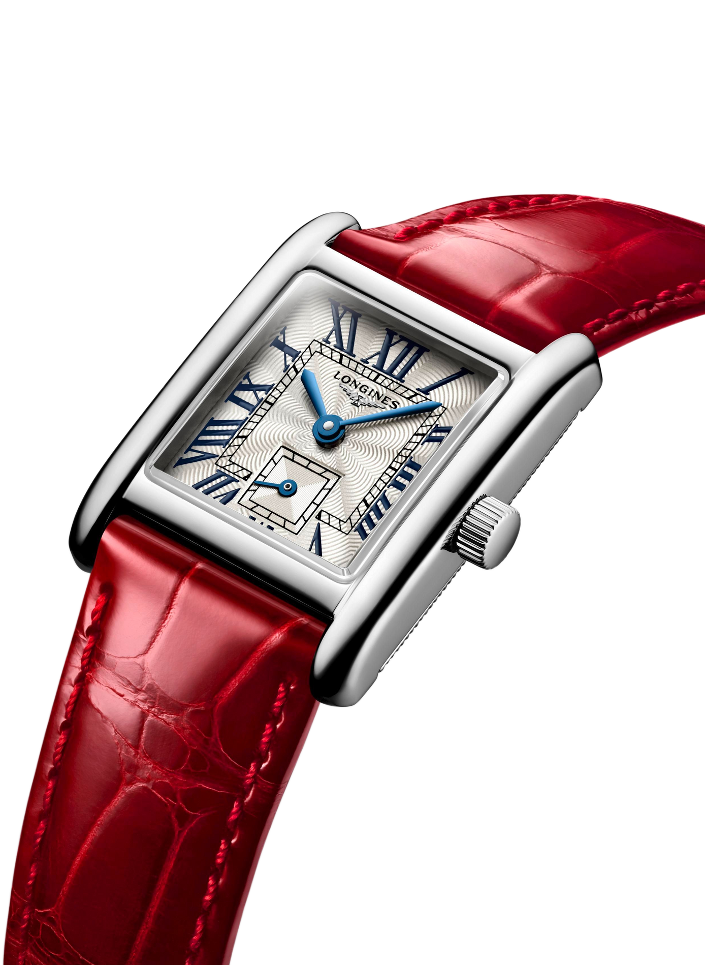 Montre quartz Longines DolceVita 2023 en cuir LONGINES Blanc