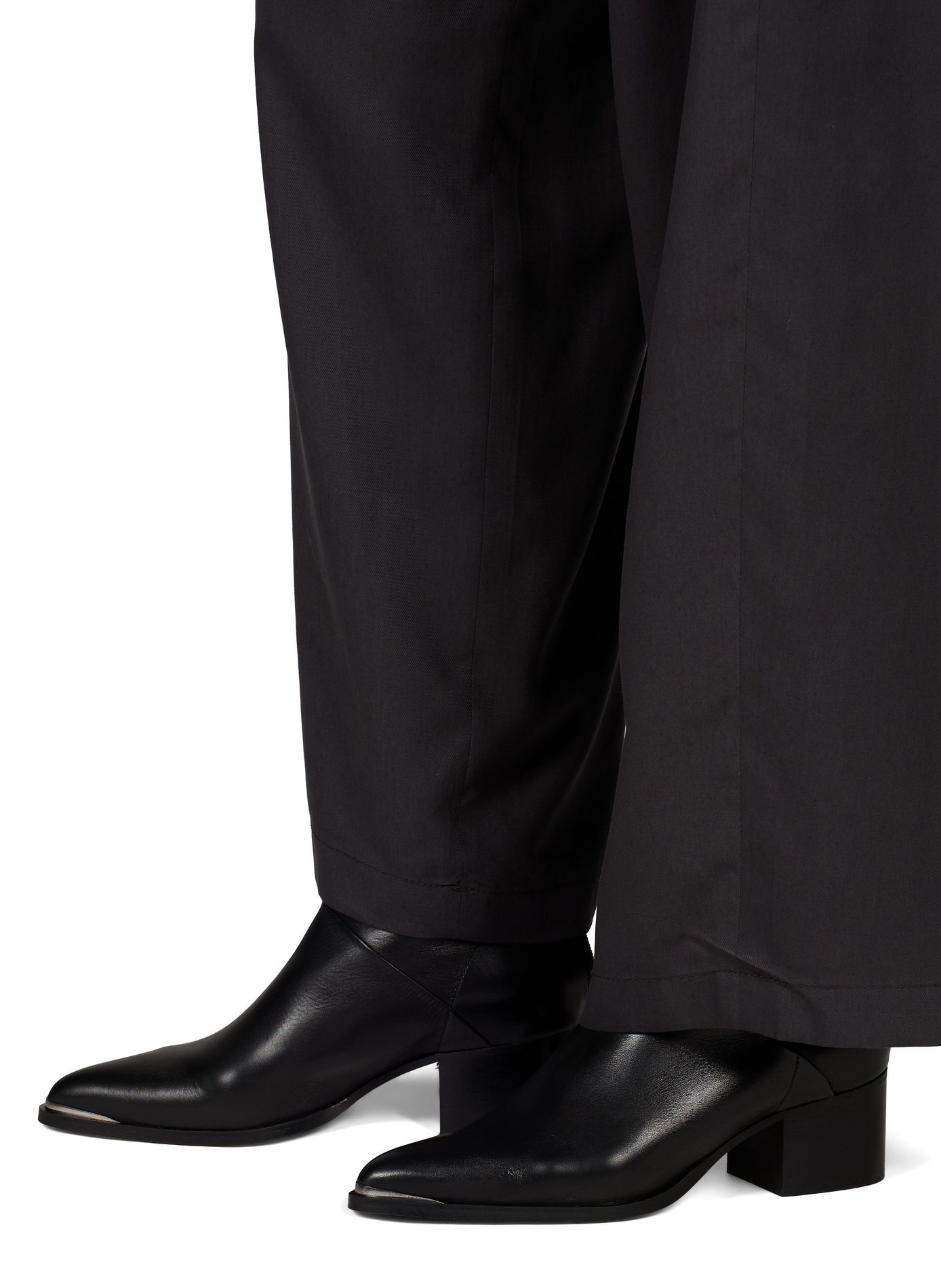 Leather ankle boots MAISON TOUFET Black
