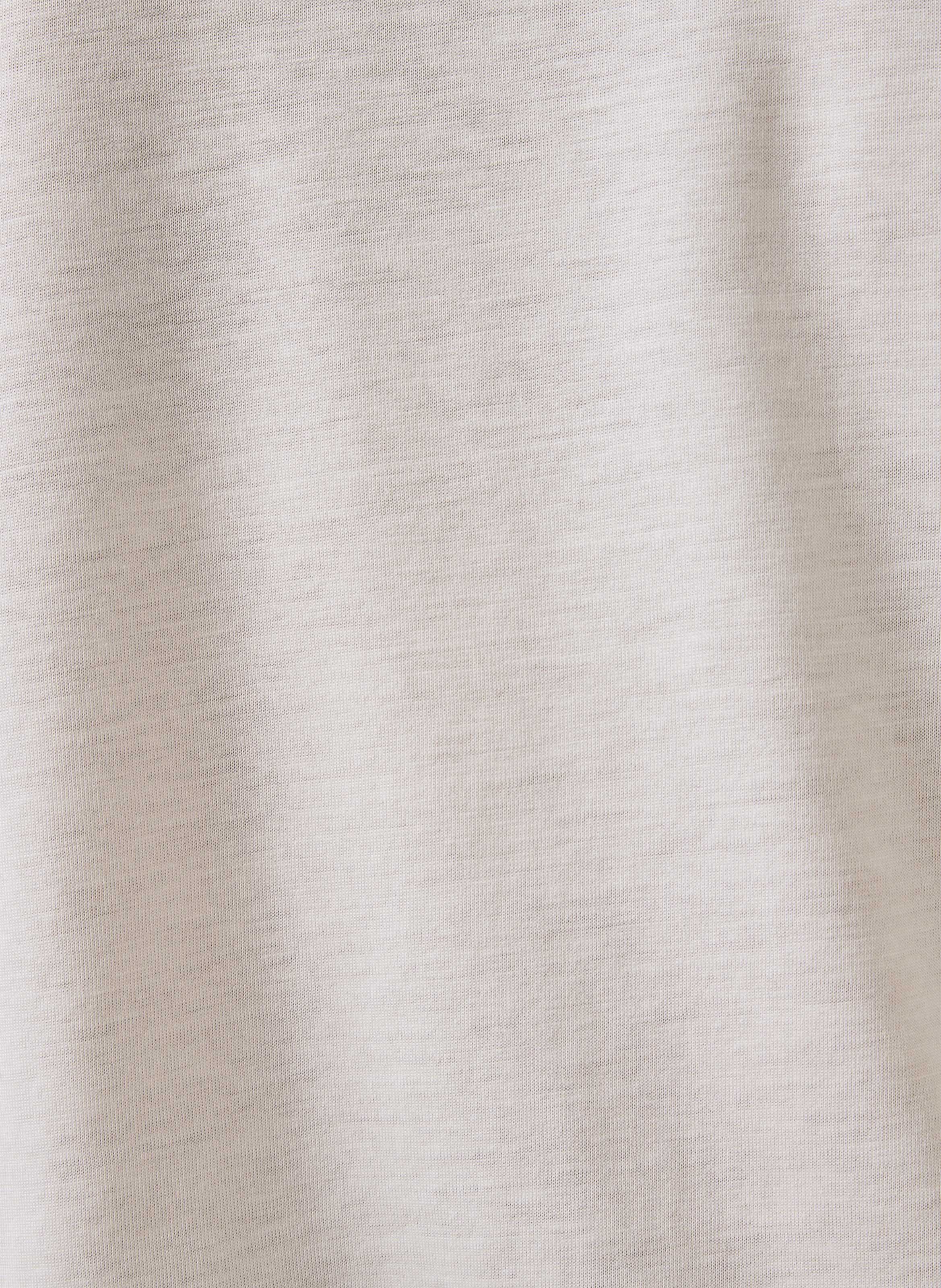 T-shirt met V-hals LA FEE MARABOUTEE Wit