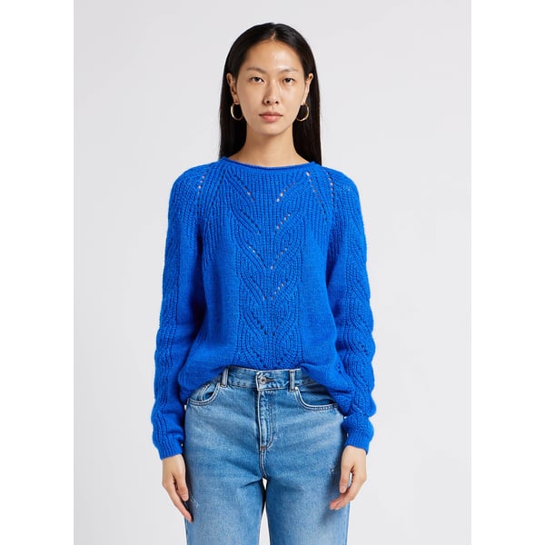 Pull col rond roulotté