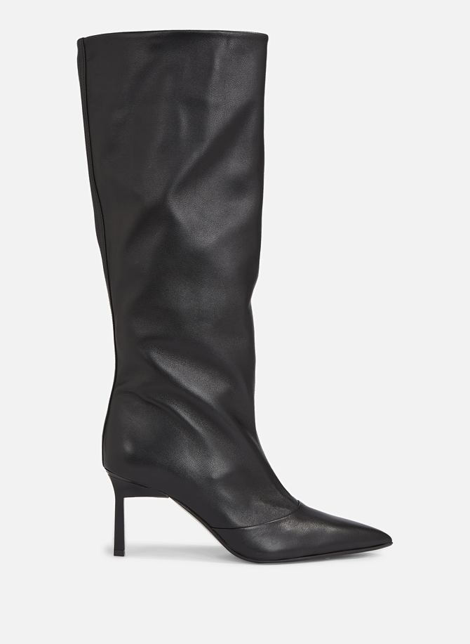 Leather boots CALVIN KLEIN