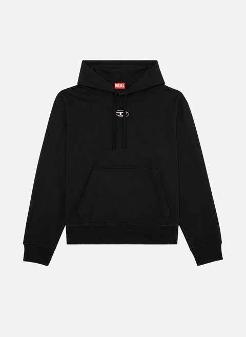 Cotton hoodie BlackDIESEL 