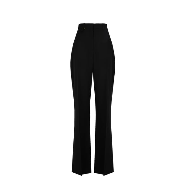 Jacquemus Le Pantalon Sauge Trosers In Black