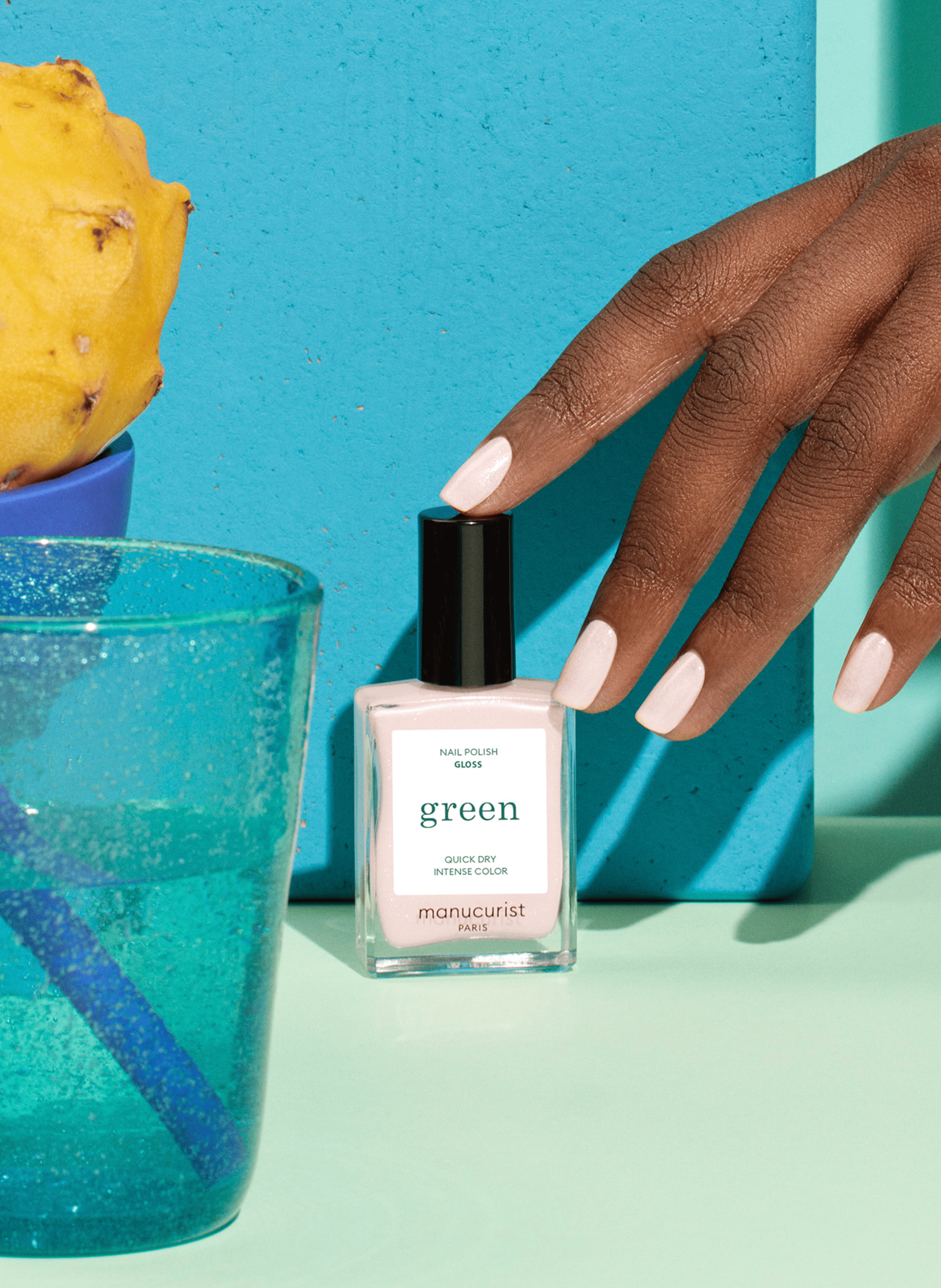 Green Nail Polish MANUCURIST Gloss