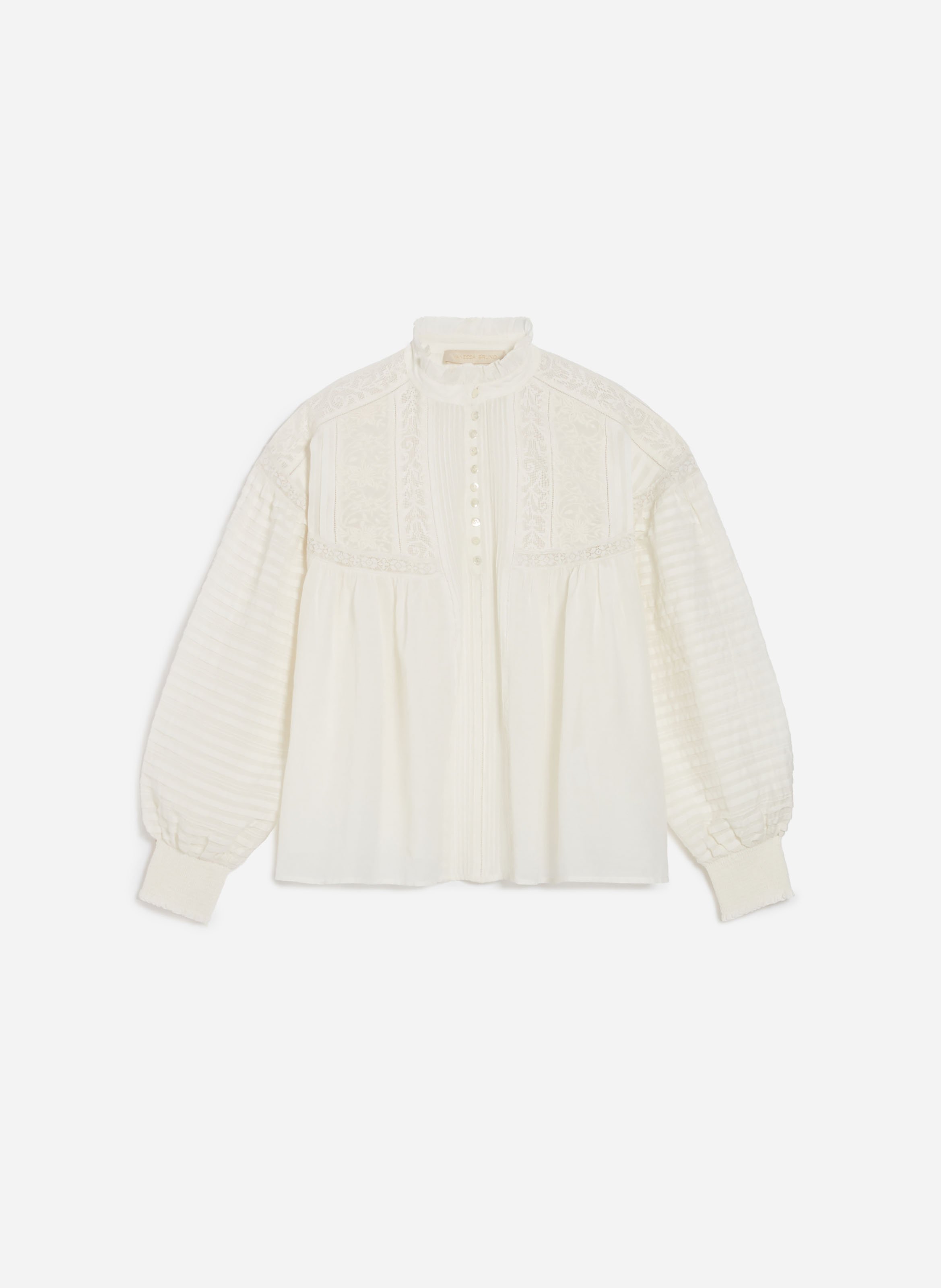 Blouse dahlia VANESSA BRUNO Blanc