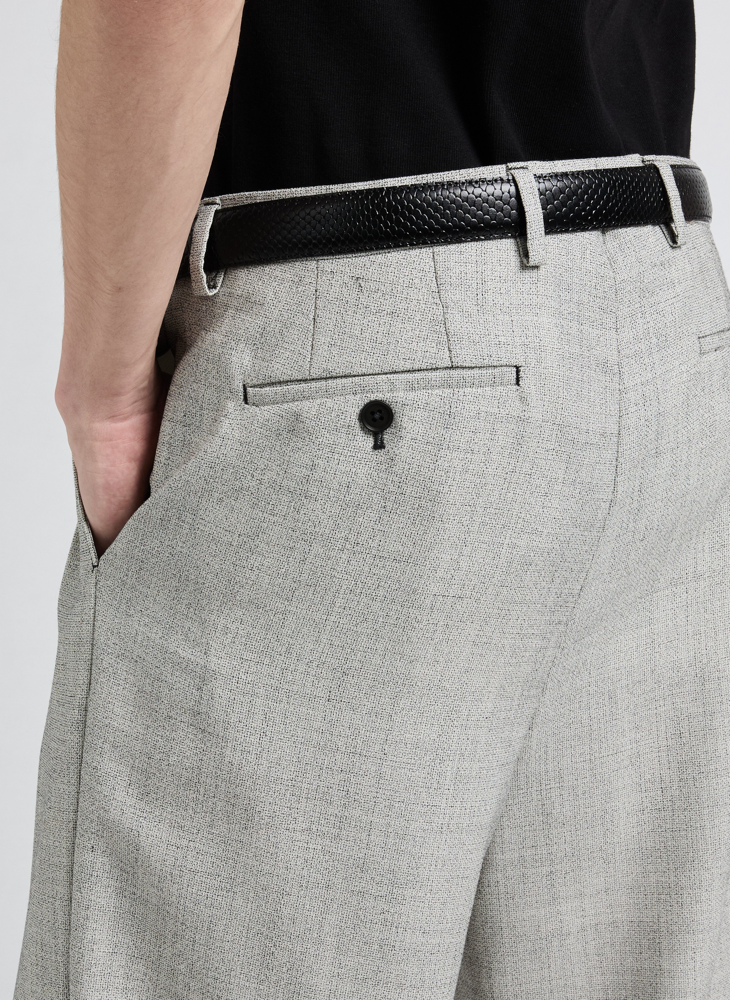 Ceinture en cuir SAISON 1865 Noir