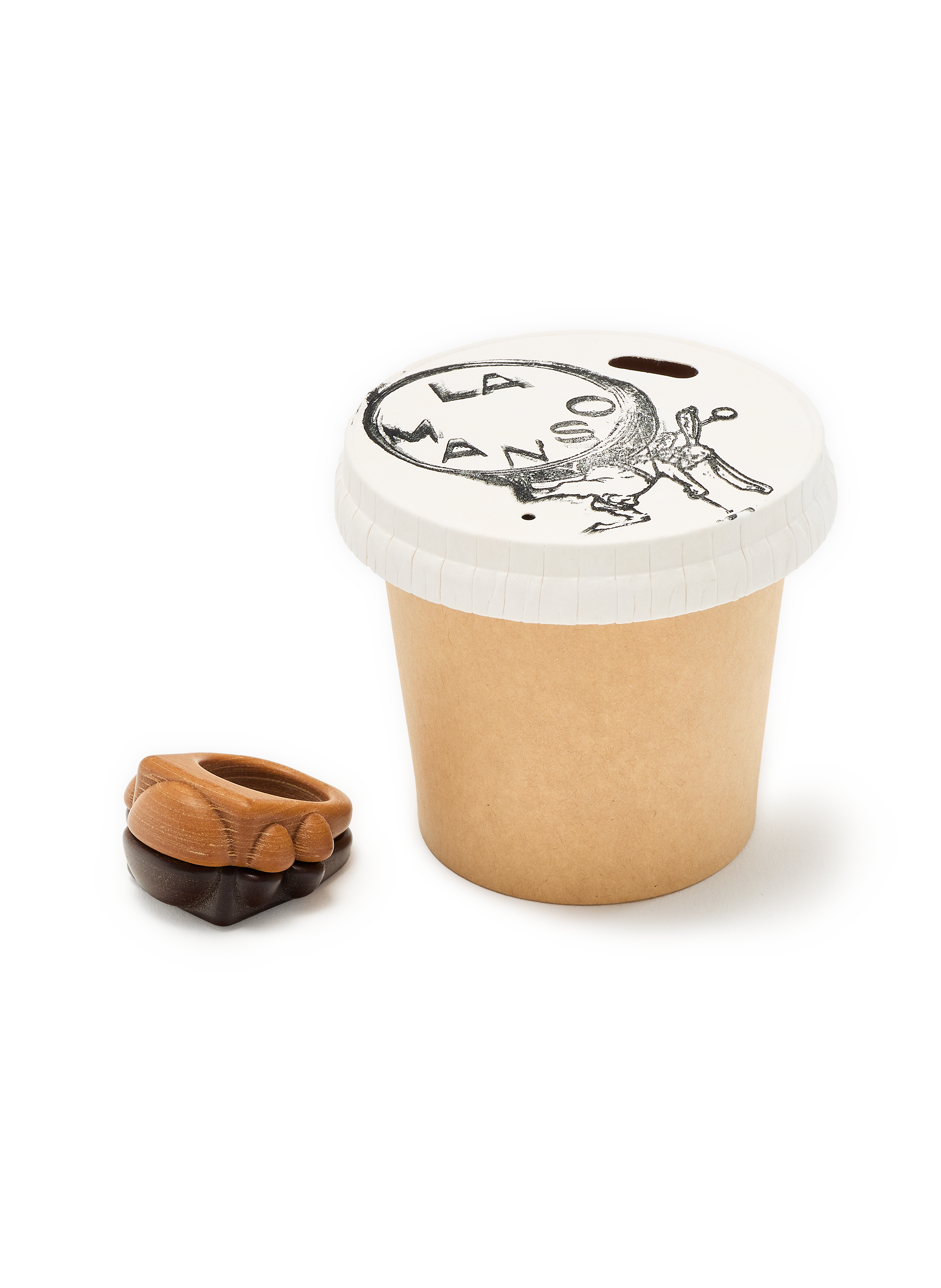 Bague Half Olivia Corcho LA MANSO Multicolore