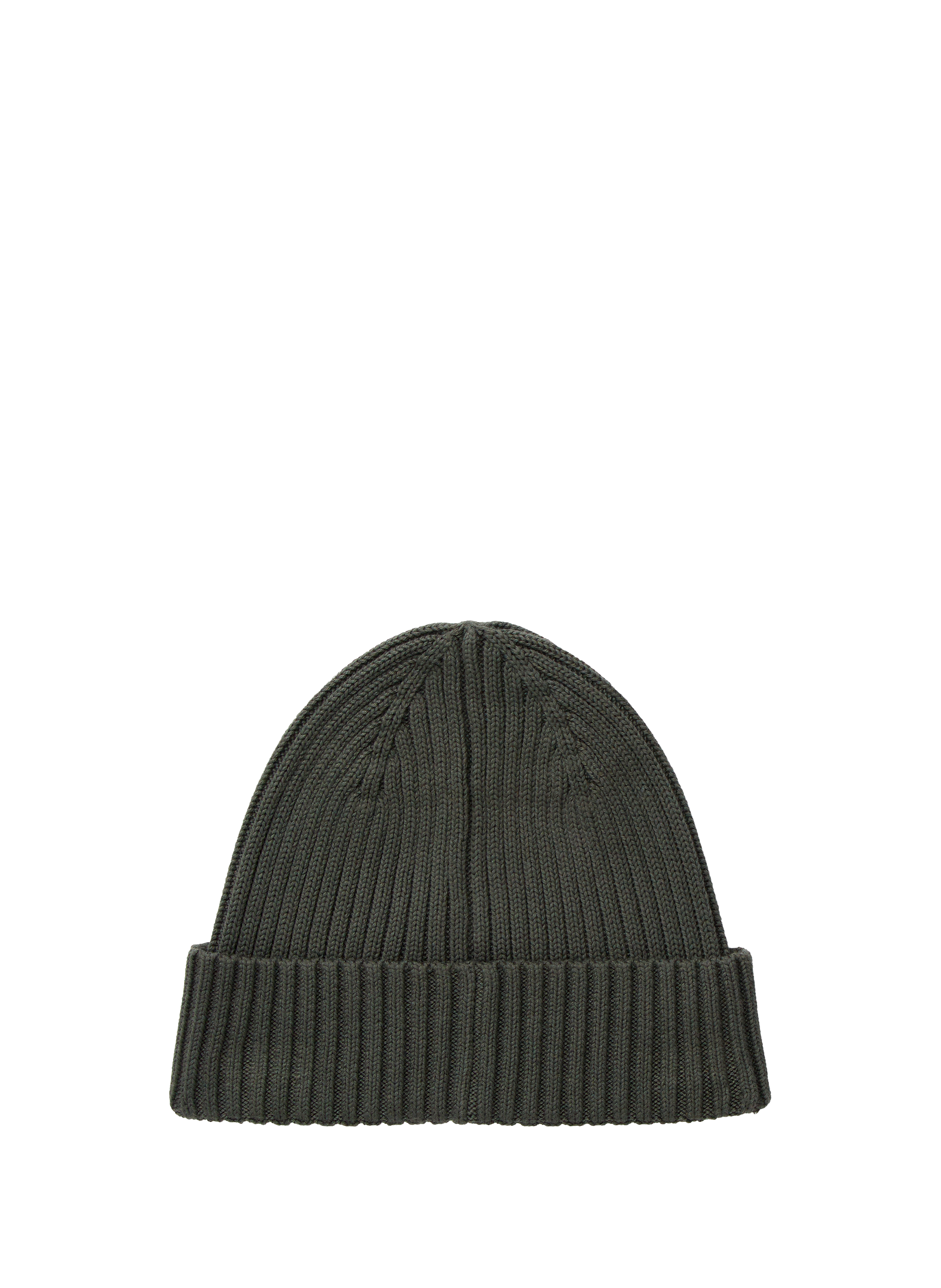 Bonnet côtelé Heritage à logo TOMMY HILFIGER Vert