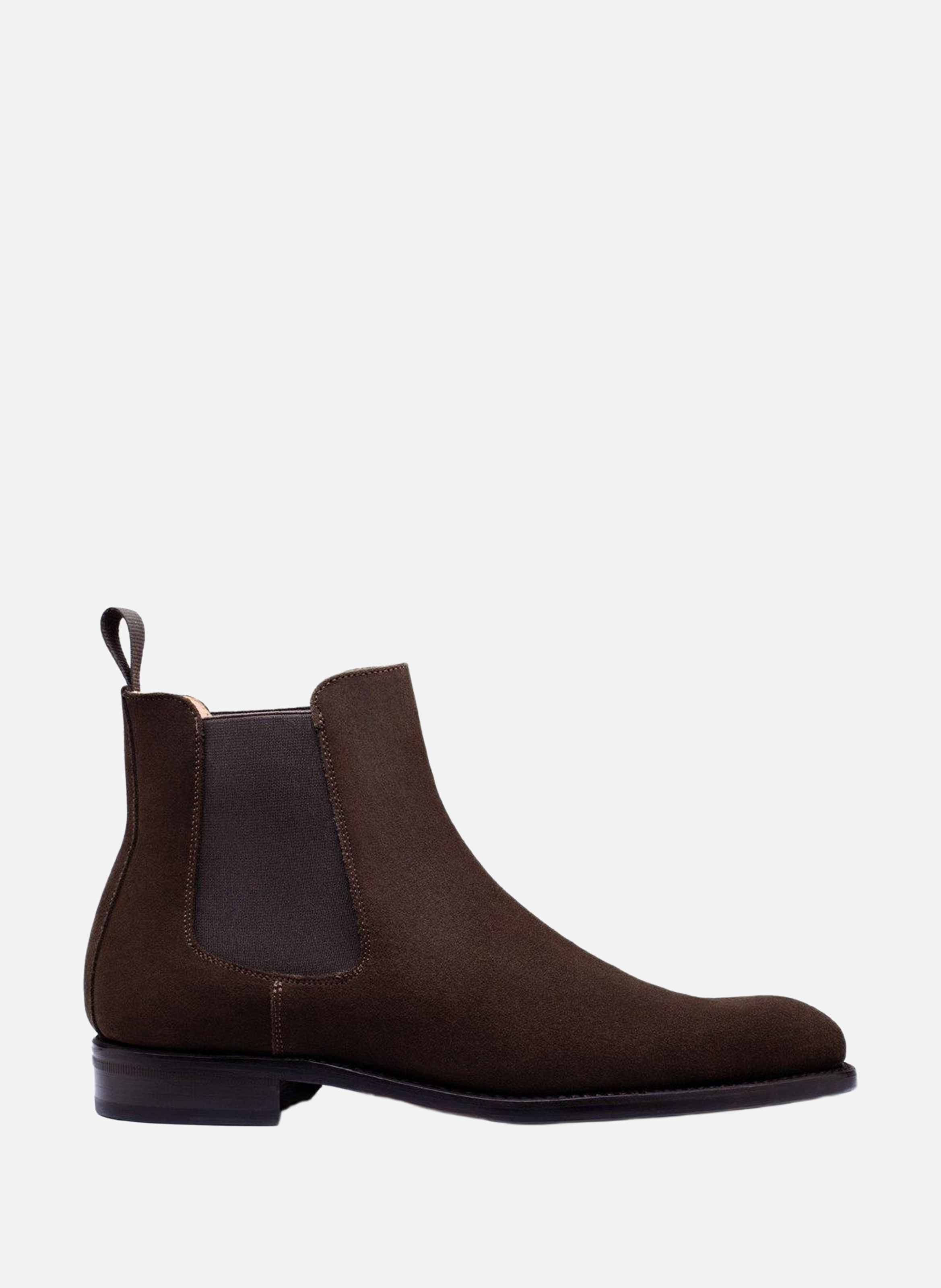 Bottines daim chelsea FINSBURY Marron