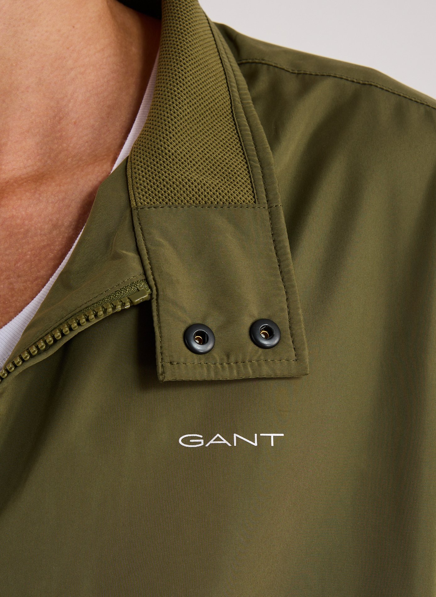 Harrington lightweight jacket GANT Green