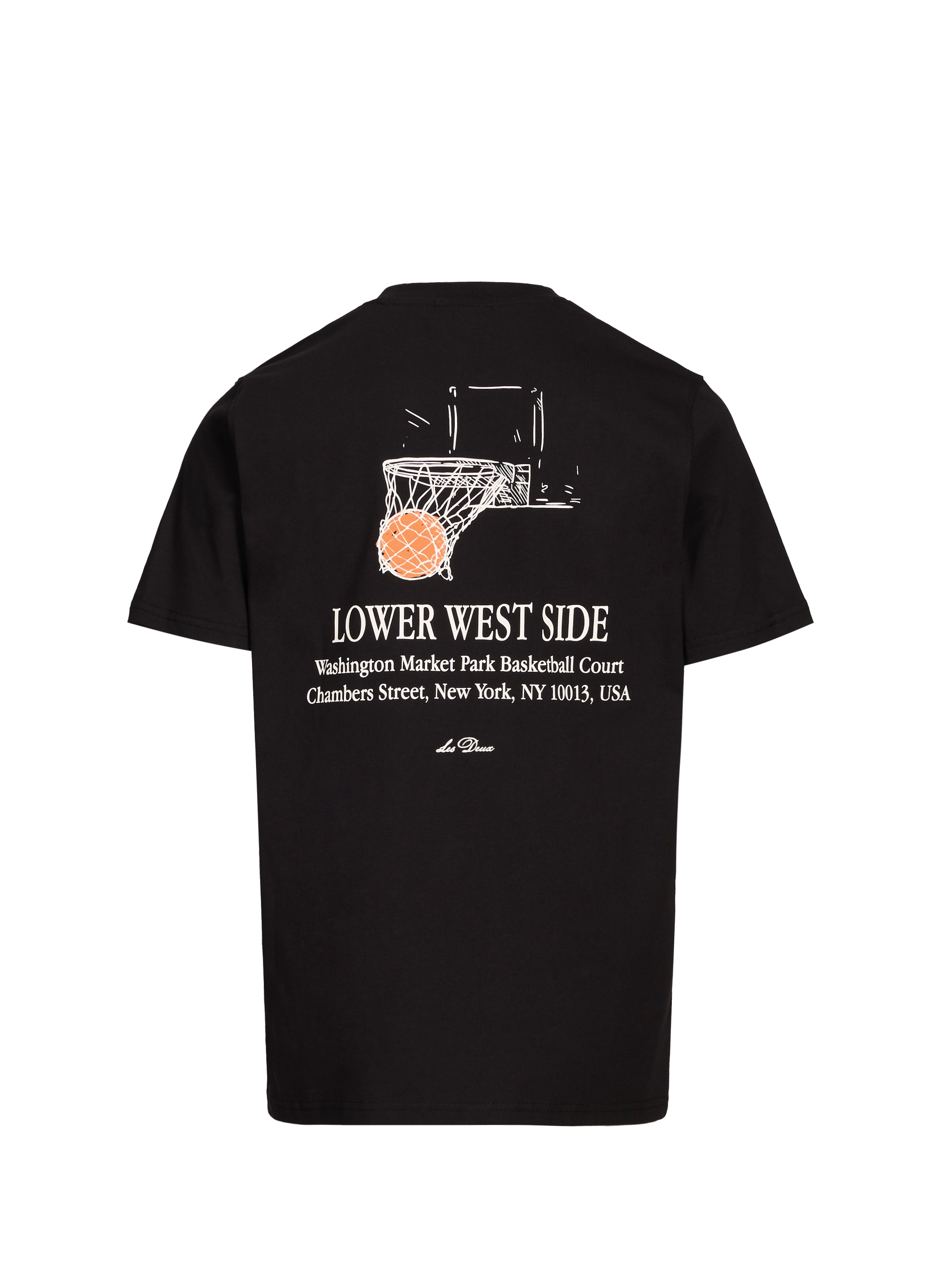 T-shirt à imprimé LES DEUX Noir