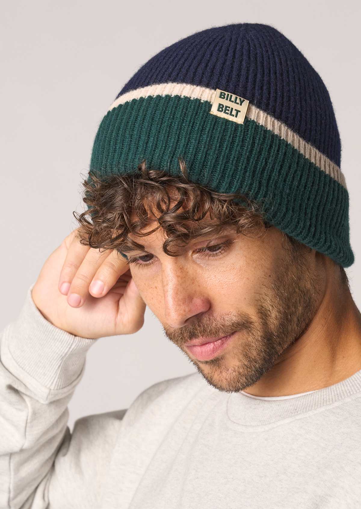 Bonnet en laine BILLYBELT Bleu