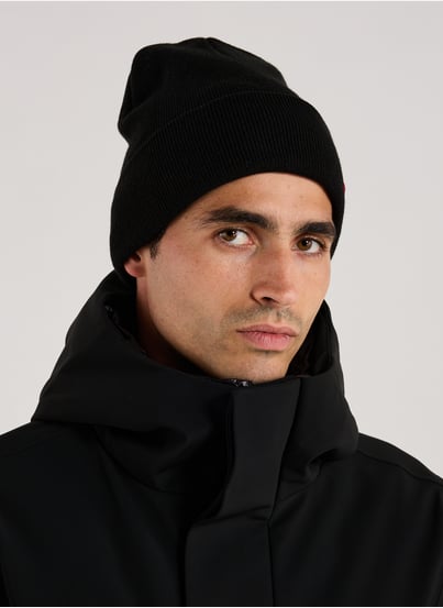 Plain beanie with fold-over cuff REPLAY Plain beanie with fold-over cuff REPLAY