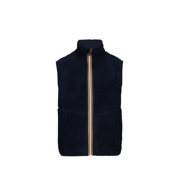 Gilet sans manches à col montant Gilet sans manches à col montant