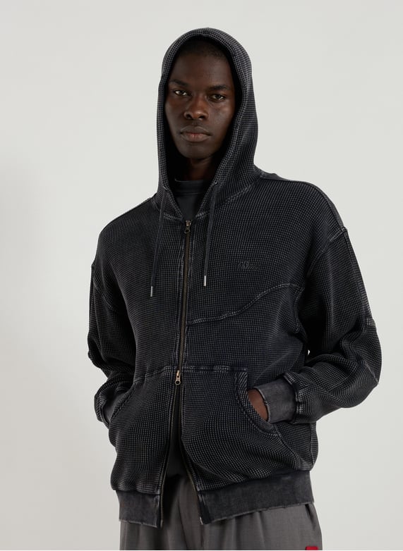 Hoodie à glissière | Noir by DIME Hoodie à glissière Noir