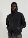 Hoodie à glissière | Noir by DIME DIME Hoodie à glissière | Noir