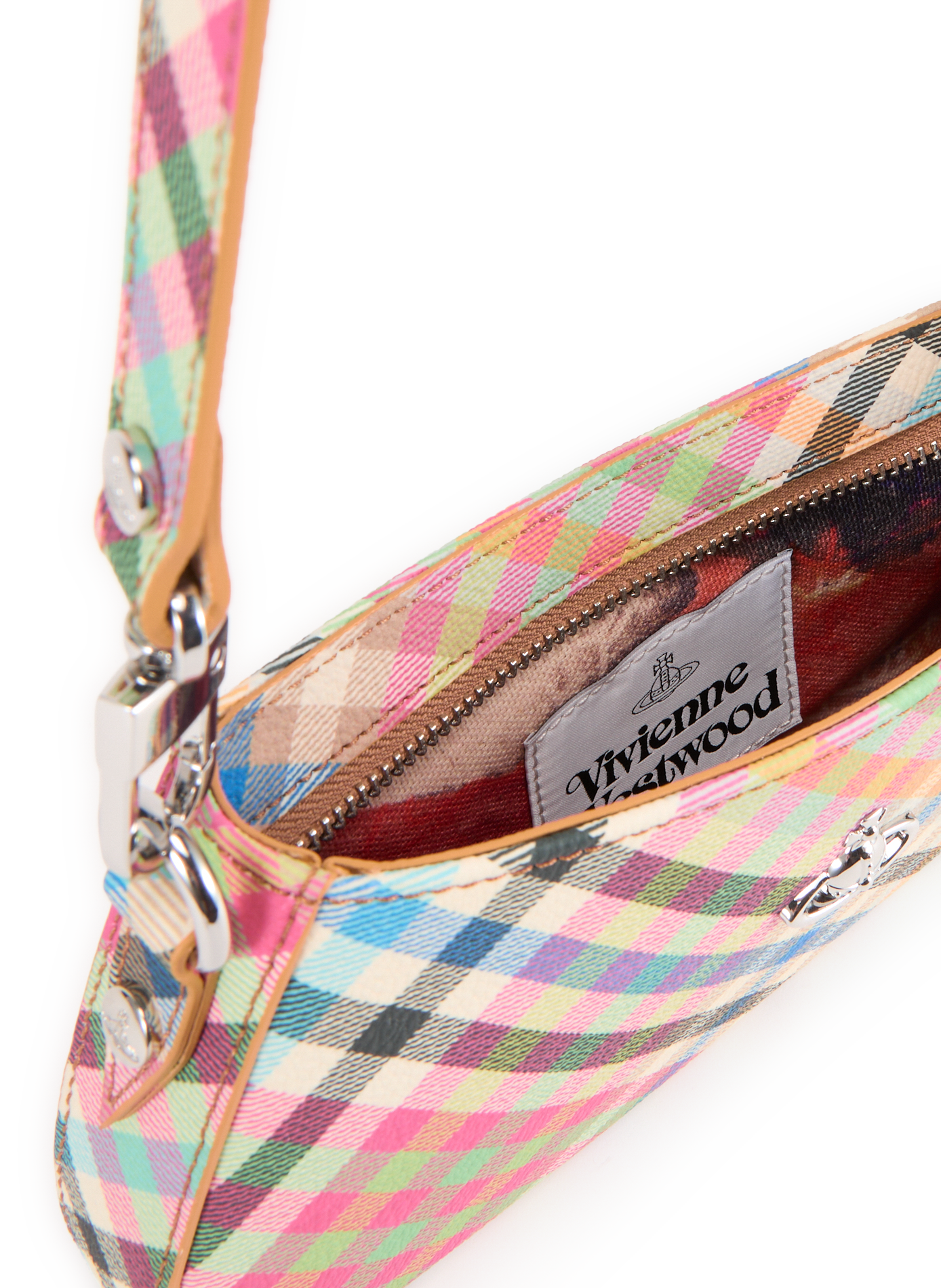 Checked shoulder bag Tasha VIVIENNE WESTWOOD Multicolour