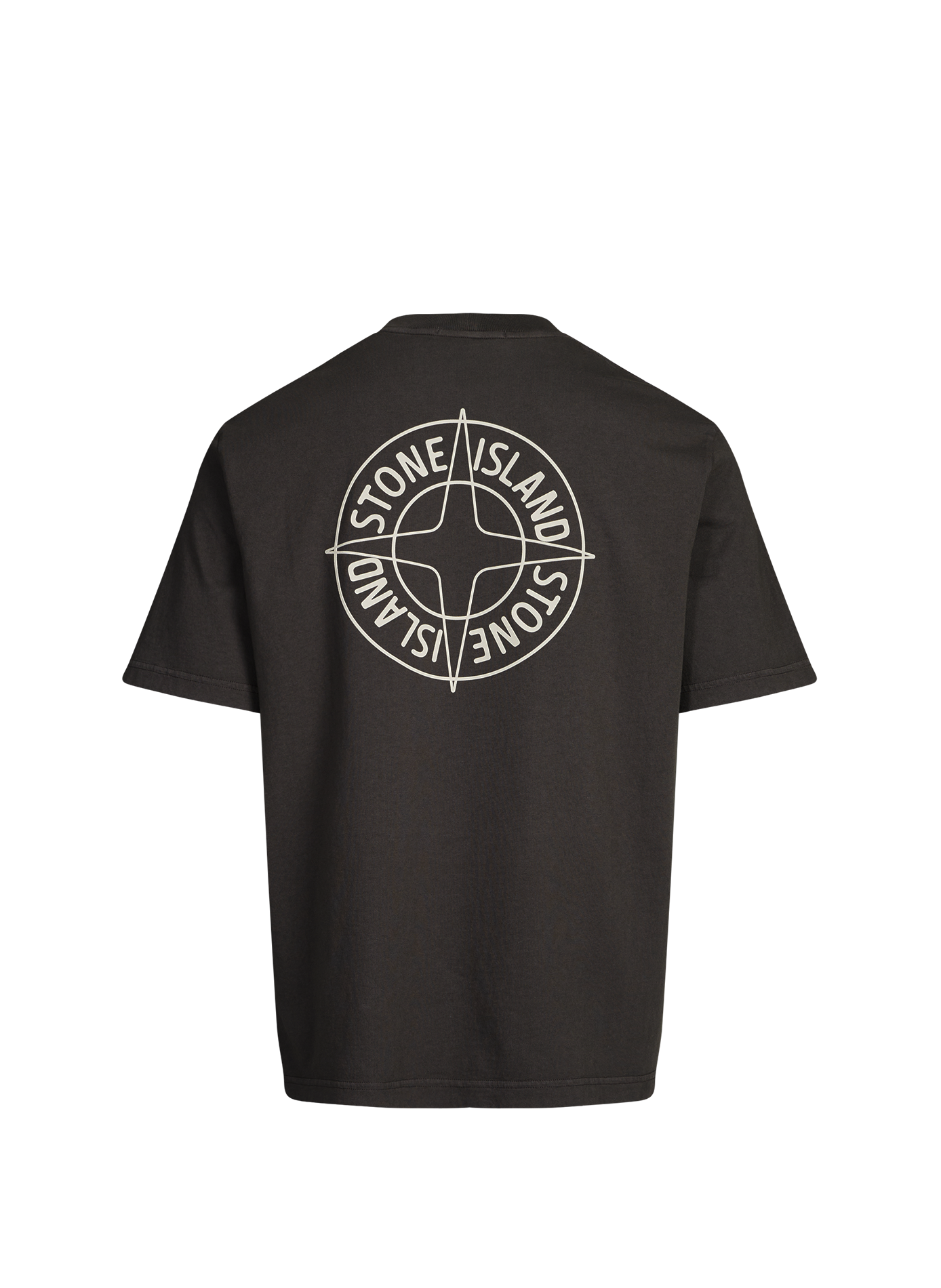 Printed T-shirt STONE ISLAND Grey