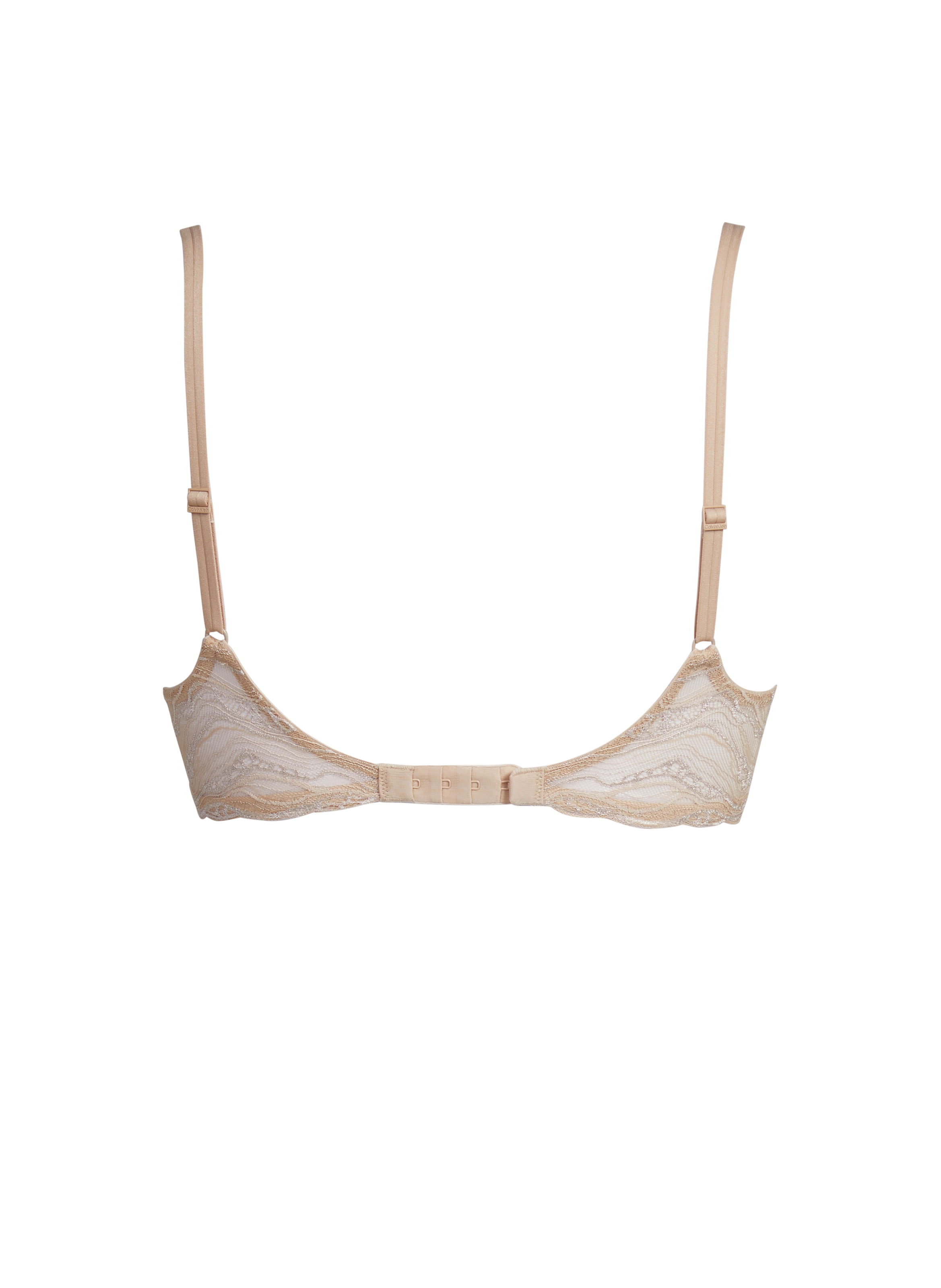 Soutien-gorge corbeille pigeonnant CALVIN KLEIN Beige
