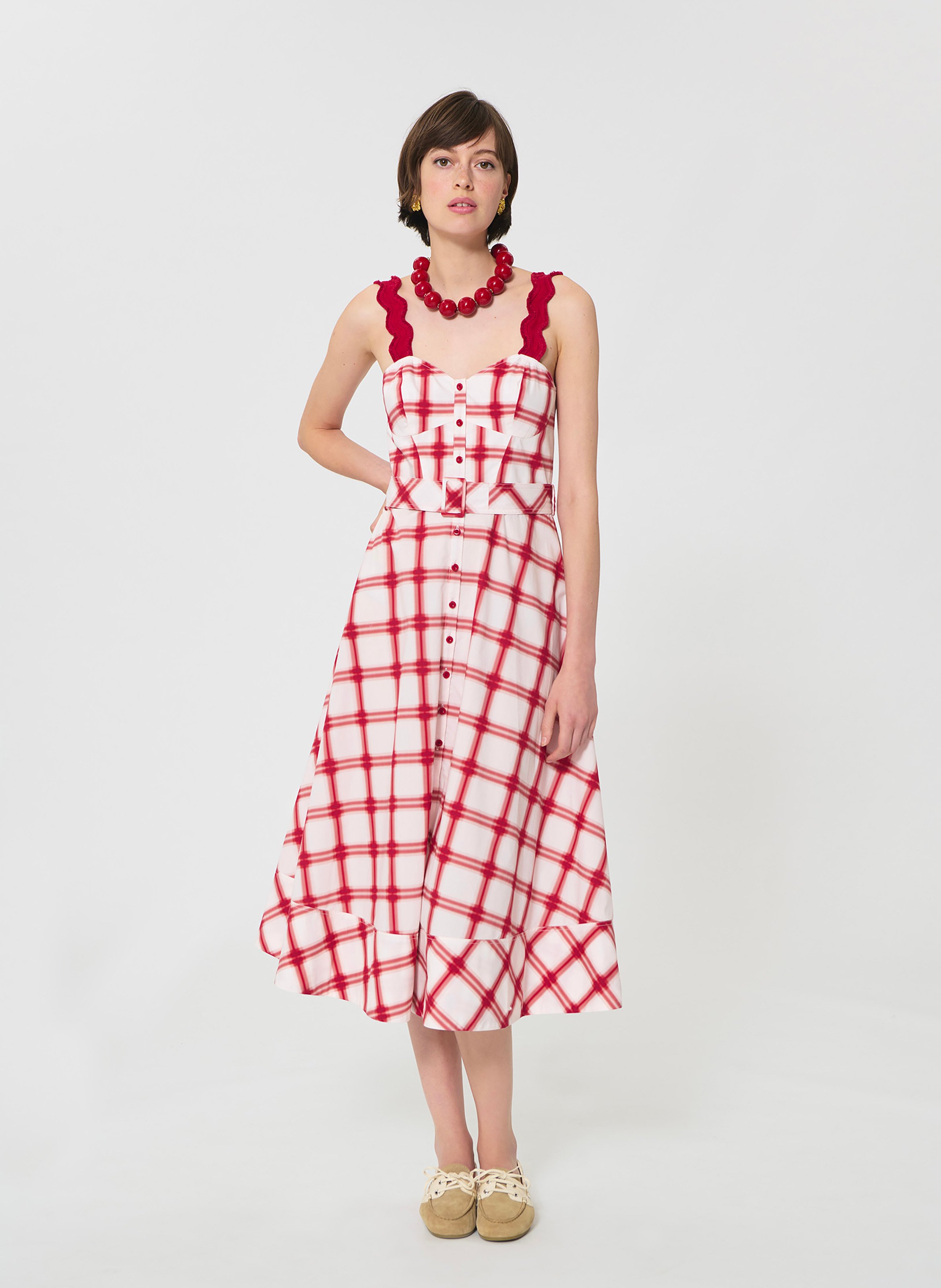 Robe raquelina TARA JARMON Rouge
