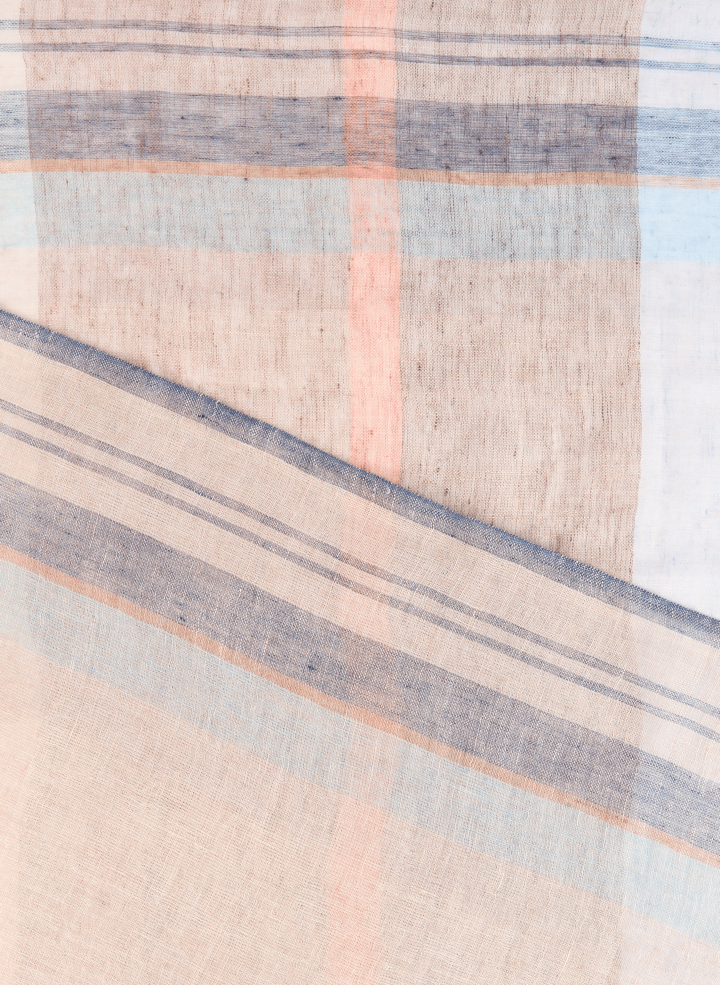 Fantasy linen scarf SAISON 1865 Multicolour