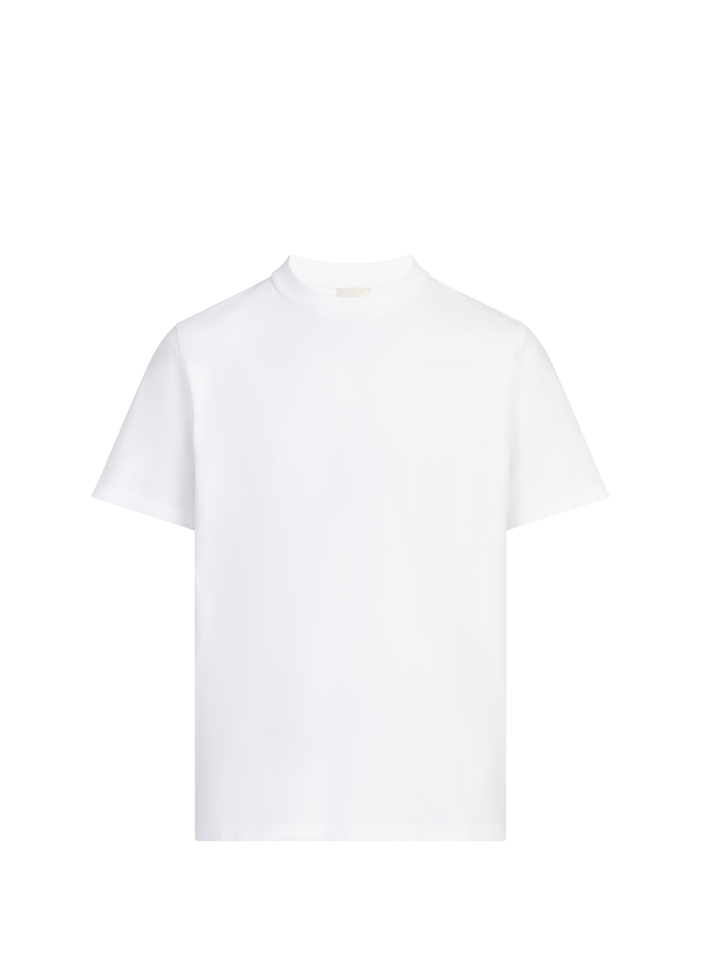 Printed back cotton t-shirt ARTE ANTWERP White