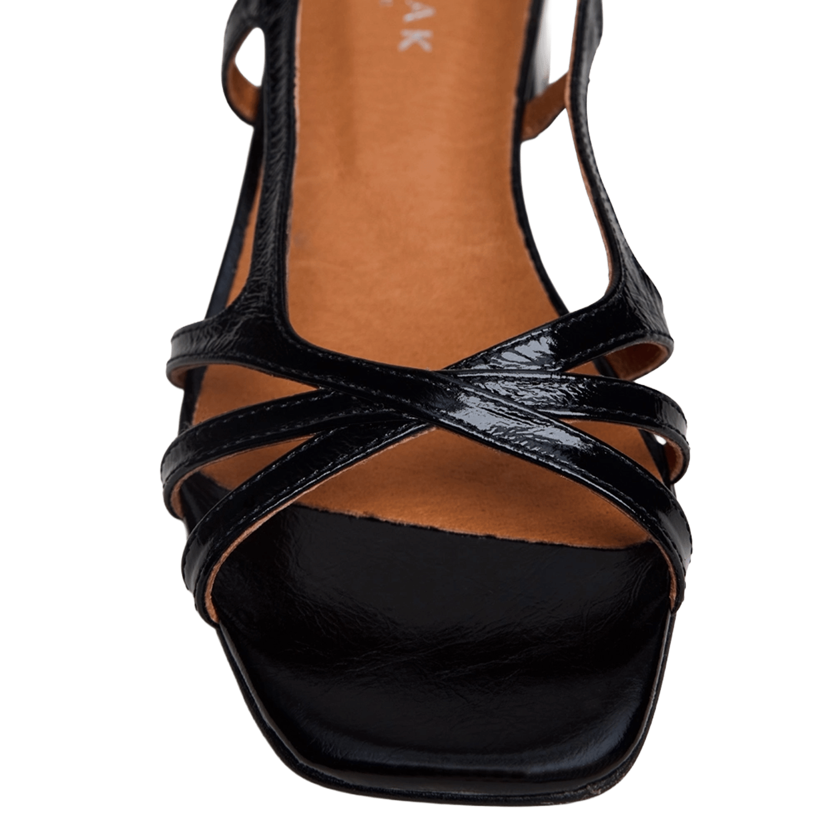 Sandales à talons en cuir argos JONAK Noir