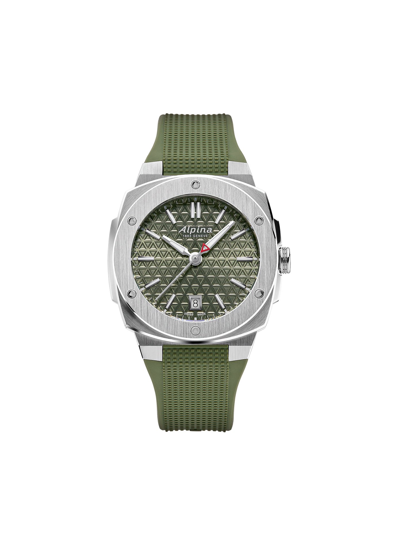 Montre quartz Extreme Quartz en caoutchouc ALPINA Vert