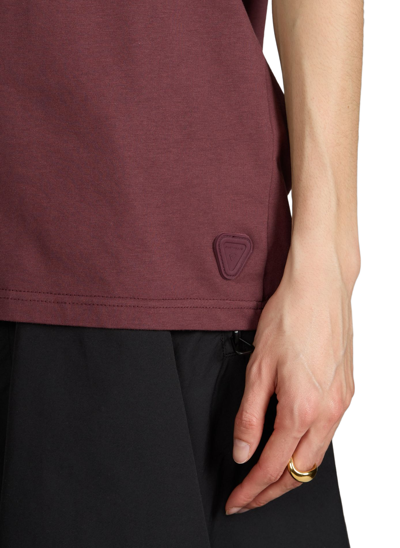 Printed Leonce Letter cotton T-shirt GERTRUDE ET GASTON Red