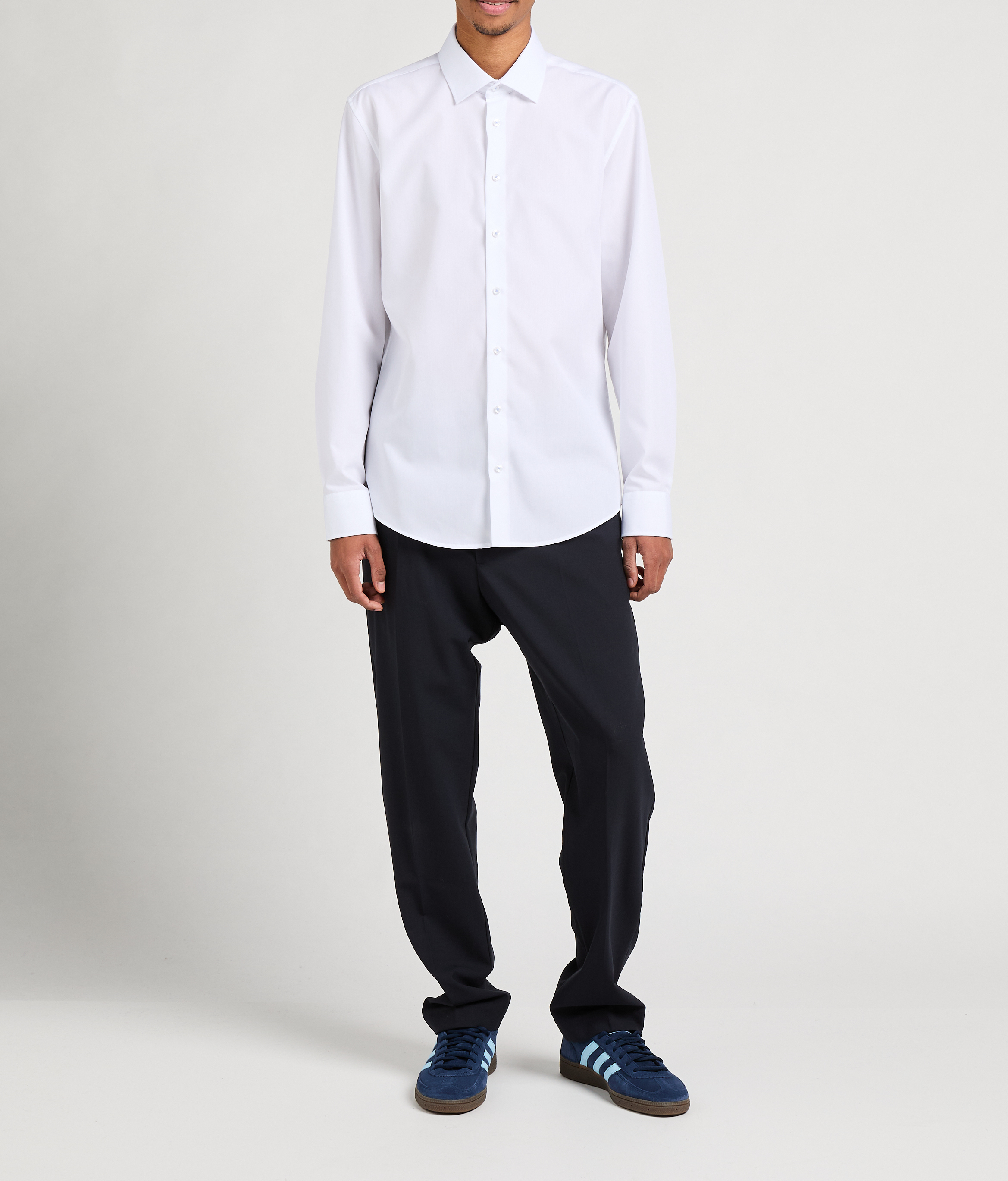 Cotton poplin shirt SEIDENSTICKER White